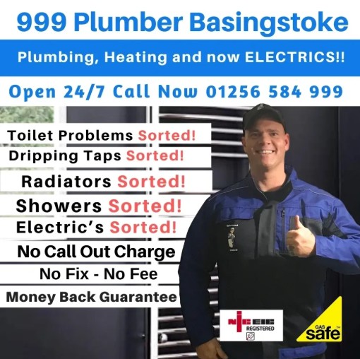 999 Plumber Basingstoke logo