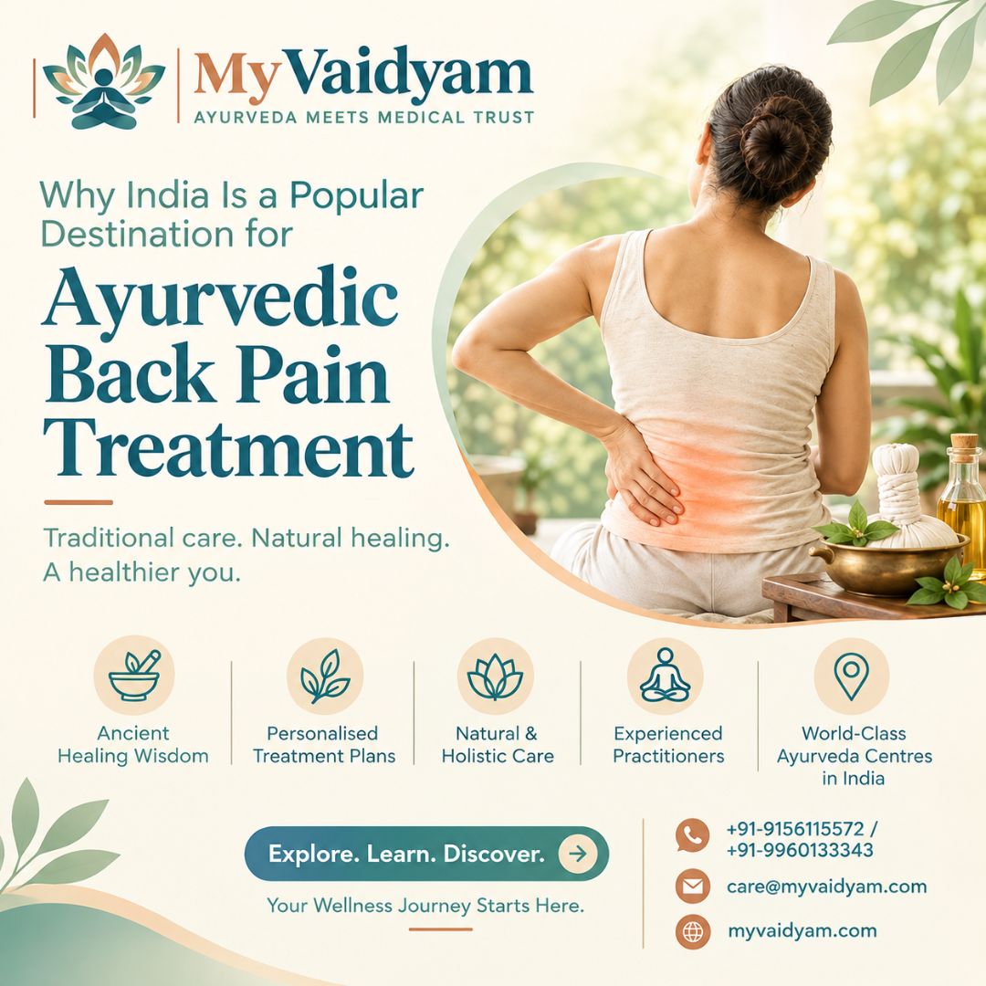 Affordable Ayurveda Back Pain Treatment in India Logo