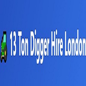 13 Ton Digger Excavator Hire London logo