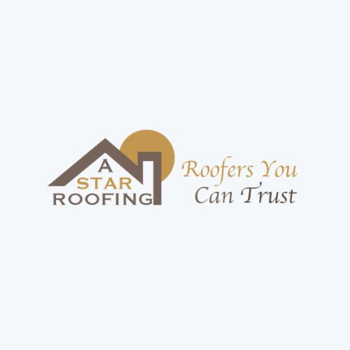 A Star Roofing logo
