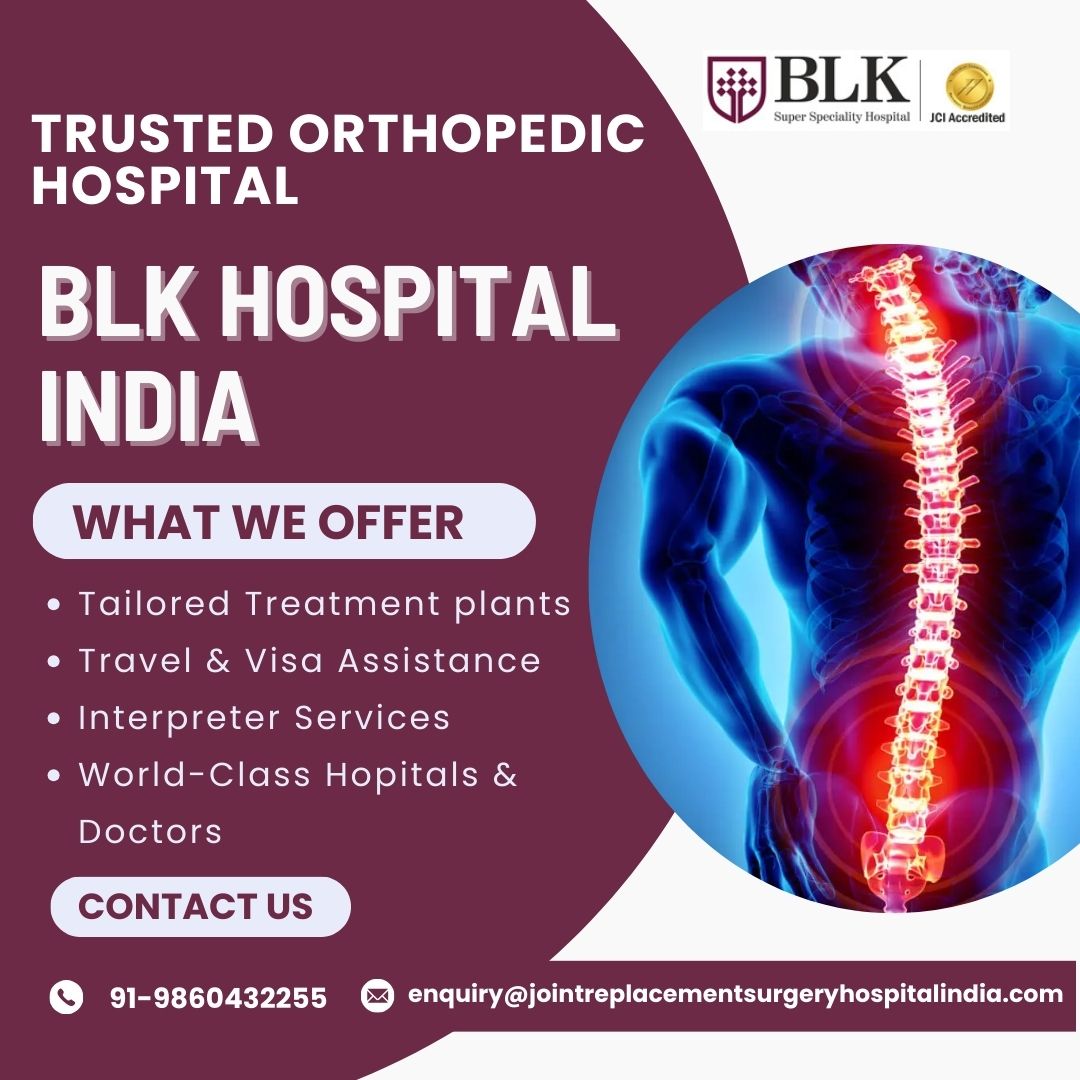 Best Joint Replacement Surgery Hospital BLK India Logo