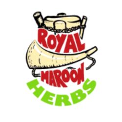 Royal Maroon Herbs Logo