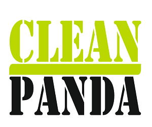 Clean panda logo