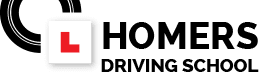 Homers Driving School logo