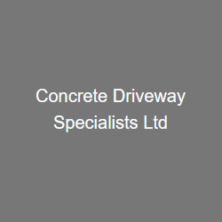 Concrete Driveway Specialists Logo