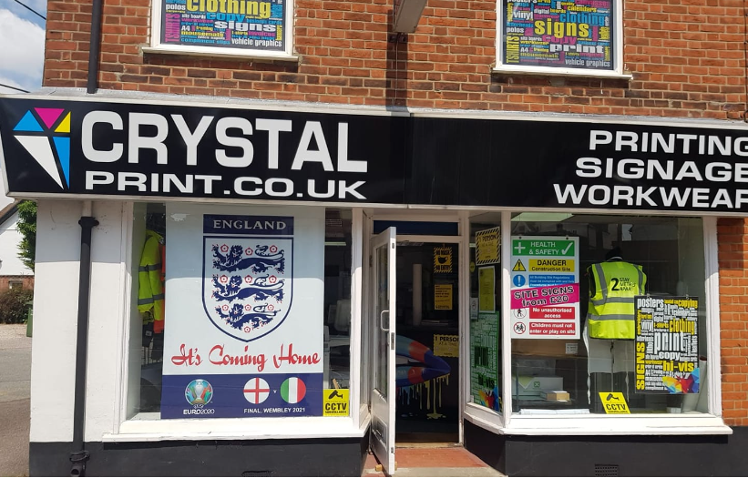 Crystal Sign And Print Gallery Image